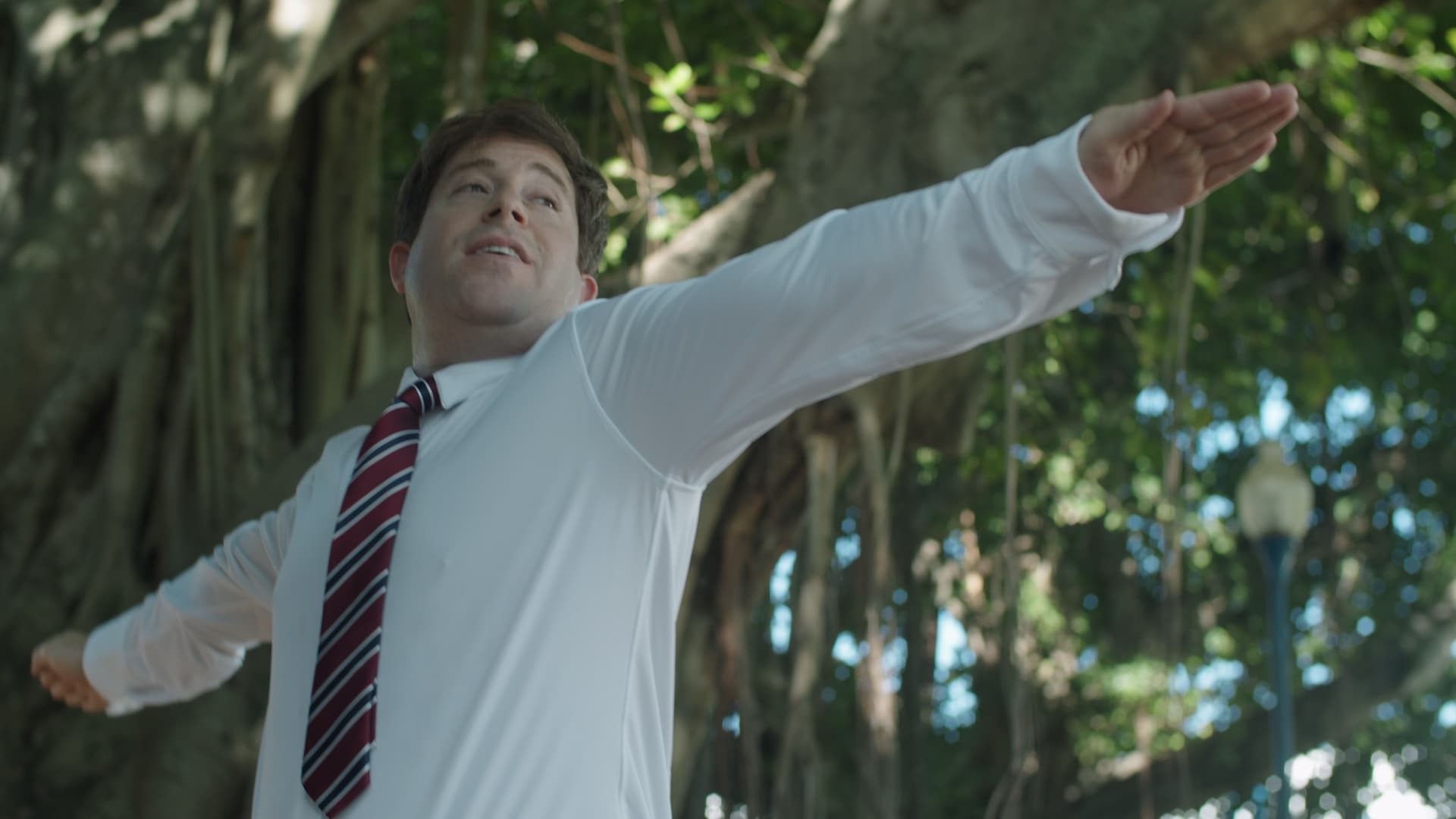 example of fixing lighting using negative fill